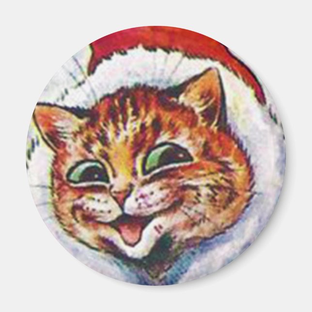Imã Louis Wain cat Magnet (Frente)