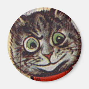 Imã Louis Wain cat Magnet