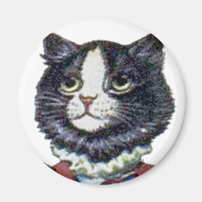 Imã Louis Wain cat Magnet (Frente)