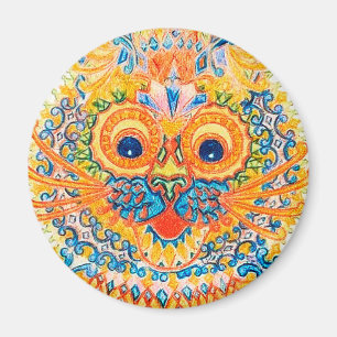 Imã Louis Wain cat Magnet