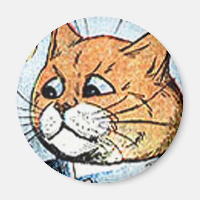 Imã Louis Wain cat Magnet (Frente)