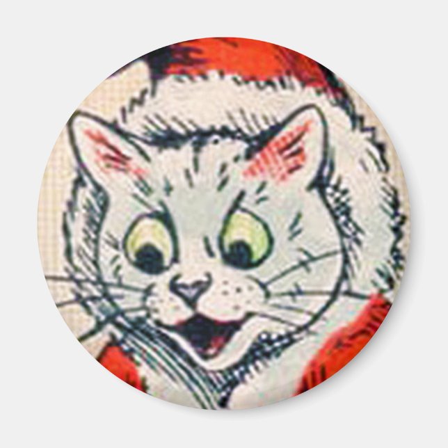 Imã Louis Wain cat Magnet (Frente)
