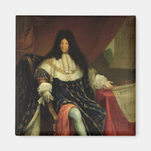 Imã Louis XIV que guardaram um plano do Maison Royale
