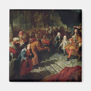 Imã Louis XIV que recebem o embaixador persa