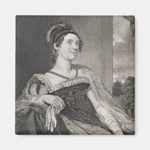 Imã Louisa Catherine Adams (1775-1852) gravado por G.F