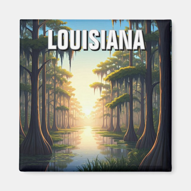 Imã Louisiana Barataria Preserve (Frente)