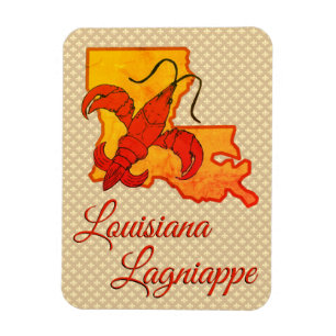 Ímã Louisiana Lagniappe