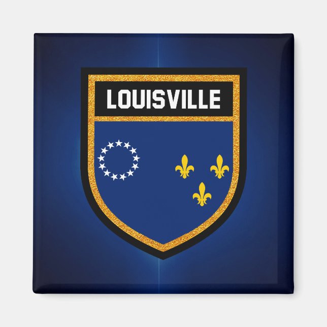 Imã Louisville Flag (Frente)