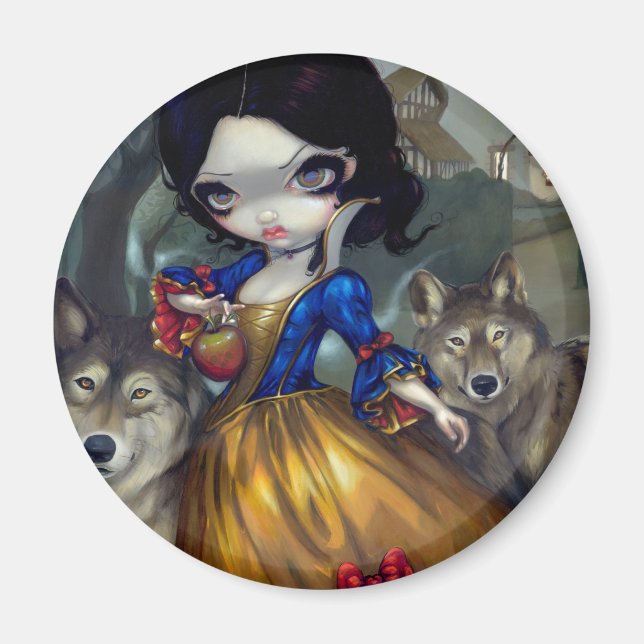 Imã "Loup-Garou: Blanche Neige" Magnet (Frente)