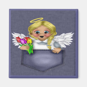 Imã Louro do anjo do bolso