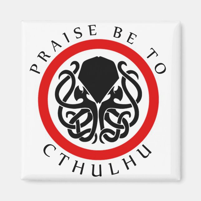 Imã Louvado Seja Por Cthulhu (Frente)