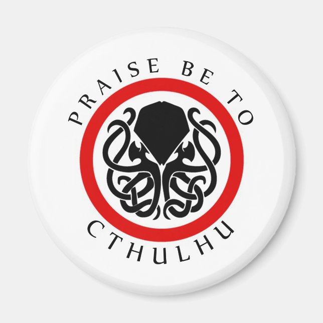 Imã Louvado Seja Por Cthulhu (Frente)