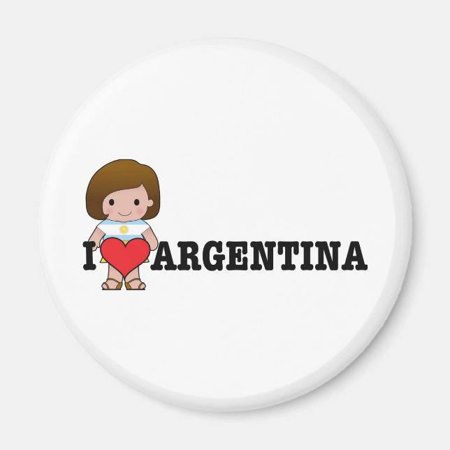 Imã Love Argentina (Frente)
