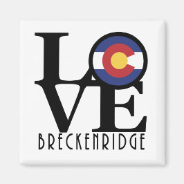 Imã LOVE Breckenridge CO Magnet