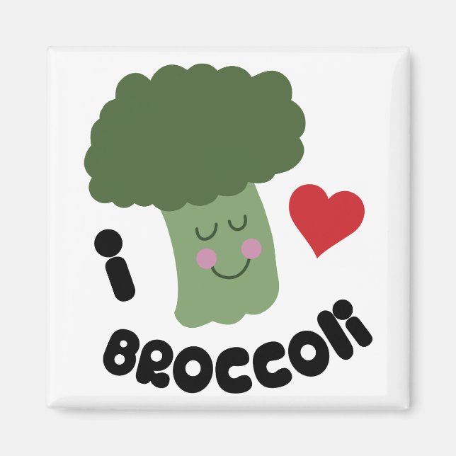 Imã Love Broccoli (Frente)