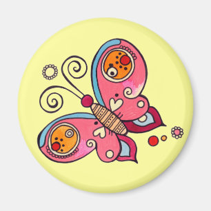 Imã Love Butterfly Magnet