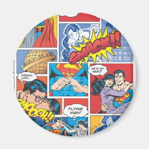 Imã Love Comic Slides - Cor