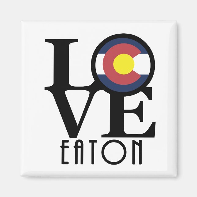 Imã LOVE Eaton Colorado (Frente)
