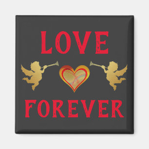 Imã Love Forever Magnet