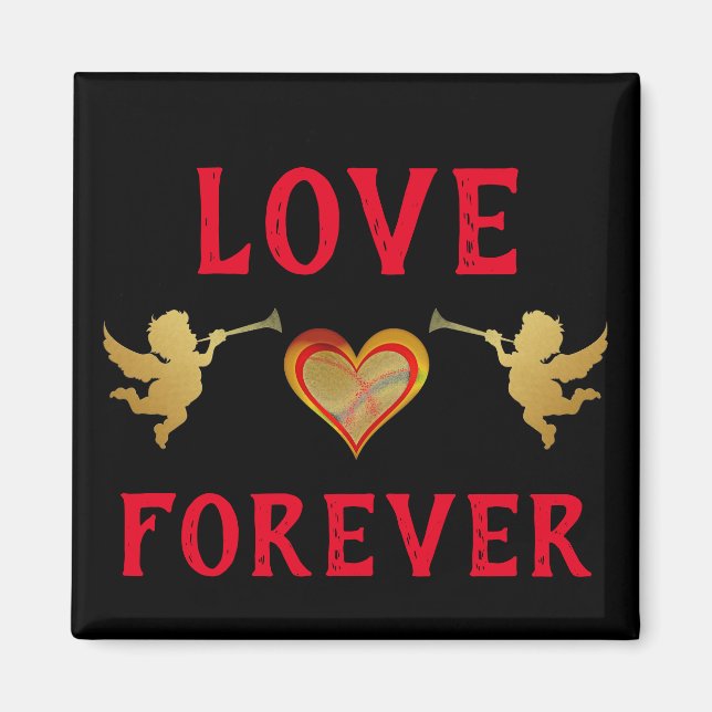Imã Love Forever Magnet (Frente)