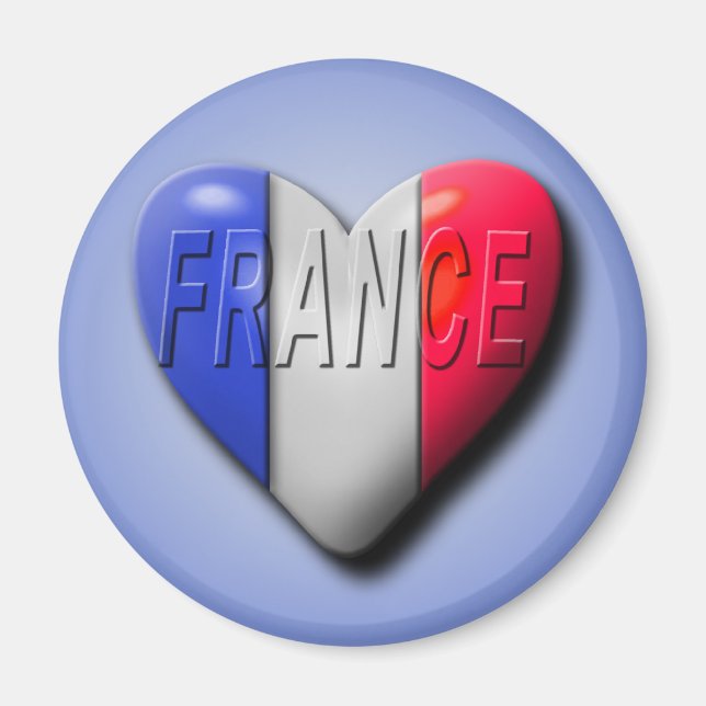 Imã Love France (Frente)