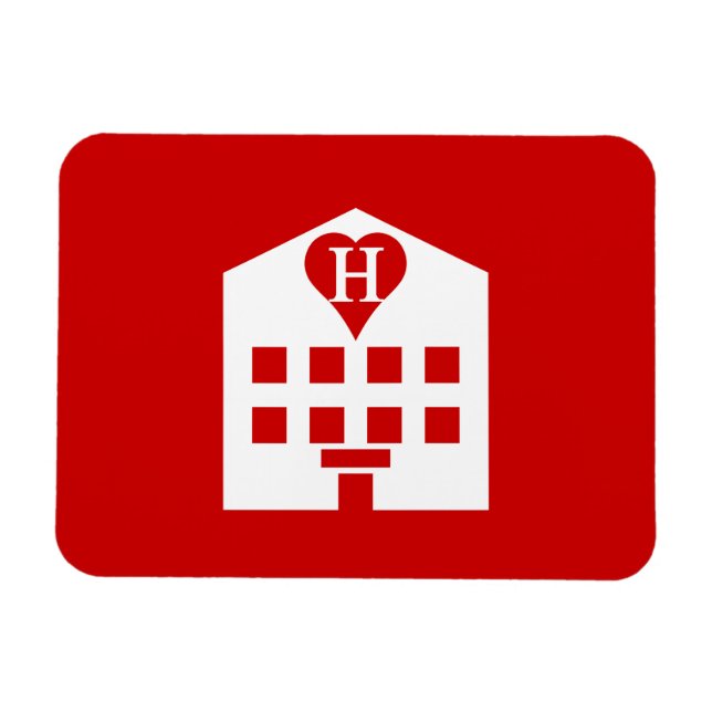 Ímã Love Hotel Japan Emoji (Horizontal)