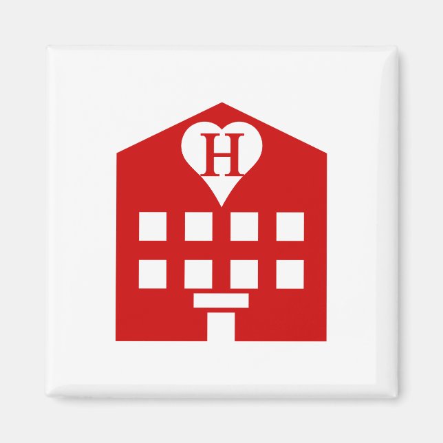 Imã Love Hotel Japan Emoji (Frente)