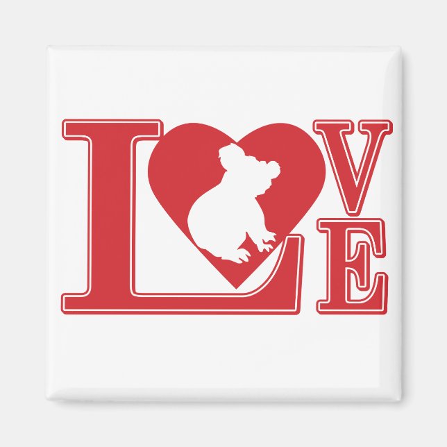 Imã Love-Koala- (Frente)
