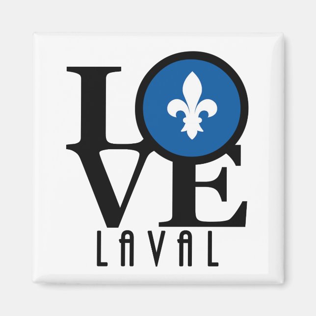 Imã LOVE Laval Quebec (Frente)