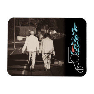 Ímã Love Memorial DIY Imprimível Fotografia Magnet Kee