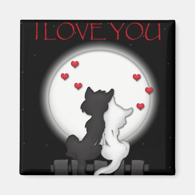 Imã Love Moon (Frente)