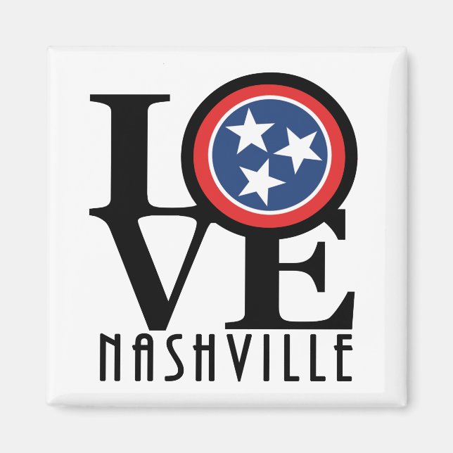Imã LOVE Nashville (Frente)