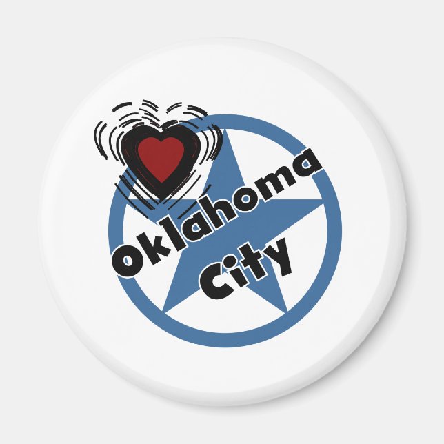 Imã Love Oklahoma City (Frente)