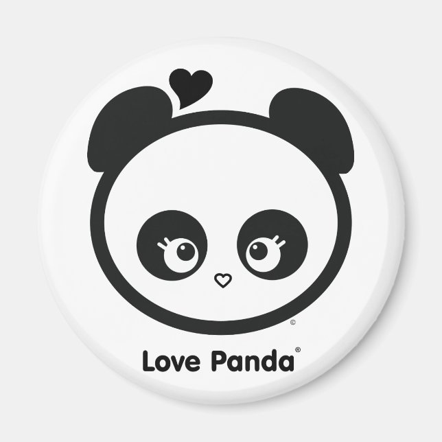 Imã Love Panda® Magnet (Frente)