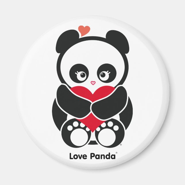 Imã Love Panda® Magnet (Frente)