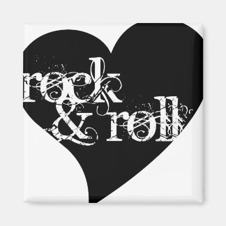 Imã Love Rock & Roll Design