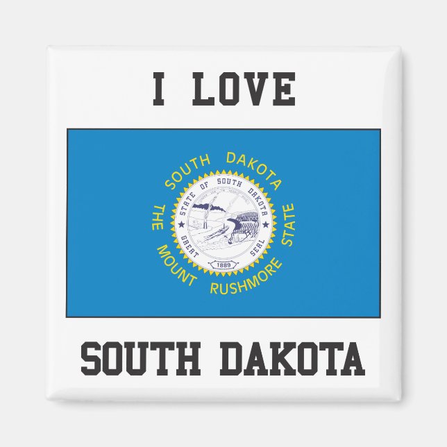 Imã Love South Dakota (Frente)