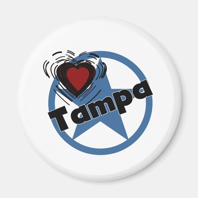 Imã Love Tampa (Frente)