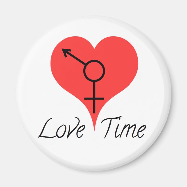 Imã love time (Frente)