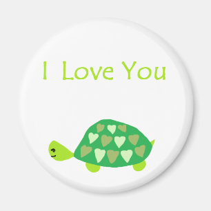 Imã Love Turtle
