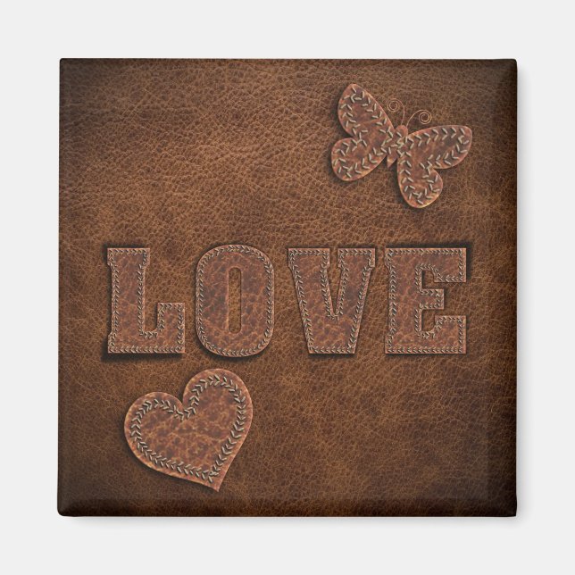 Imã Love Western Style (Frente)