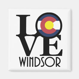 Imã LOVE Windsor Colorado Colorado
