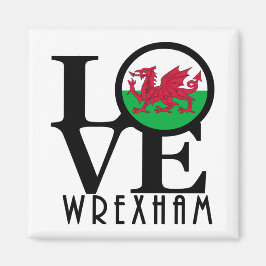 Imã LOVE Wrexham Wales