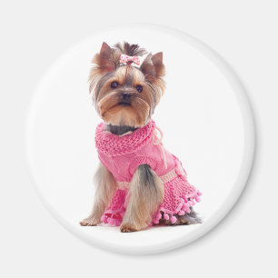 Imã Love Yorkshire Terrier Puppy Dog Magnet