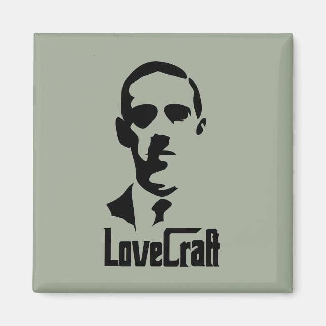 Imã Lovecraft face estilo (Frente)