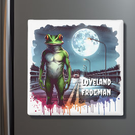 Imã Loveland Frogman | Ohio Cryptid