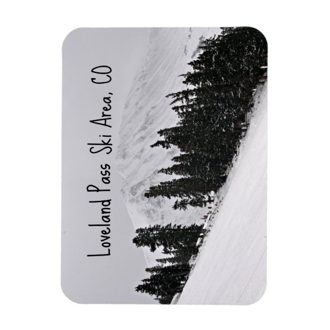 Ímã Loveland Pass Ski Area, CO (Vertical)