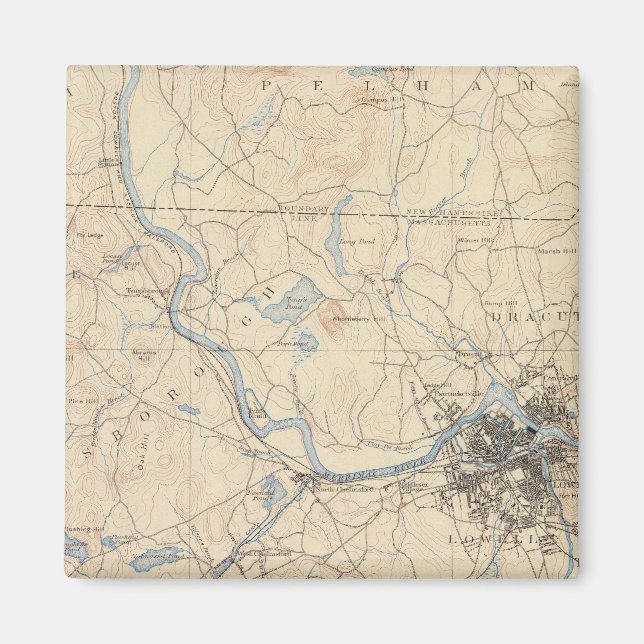 Imã Lowell, Massachusetts (Frente)