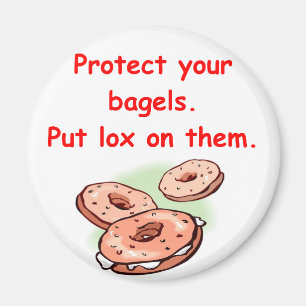 Imã lox e bagels
