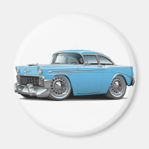 Imã Lt 1956 de Chevy Belair Azul Carro